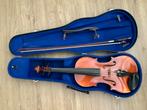 Altviool met stok en koffer., Muziek en Instrumenten, Strijkinstrumenten | Violen en Altviolen, Gebruikt, 4/4-viool, Met koffer