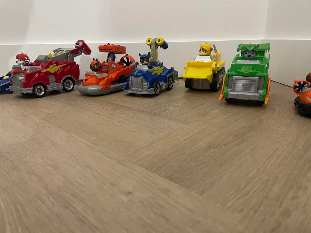 Paw Patrol Voertuigen Set - Diverse Reddingen, Ophalen of Verzenden, Gebruikt