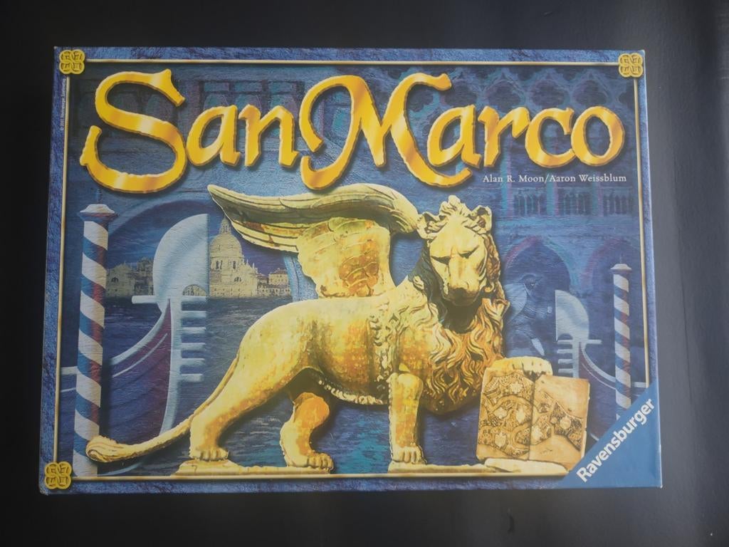 San Marco - bordspel van Ravensburger, Drie of vier spelers, Ophalen of Verzenden, Zo goed als nieuw, Ravensburger
