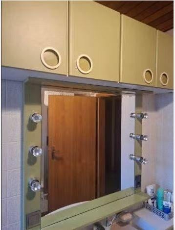 vintage badkamerkasten Schock moosgrün 70er, Ophalen, Huis en Inrichting