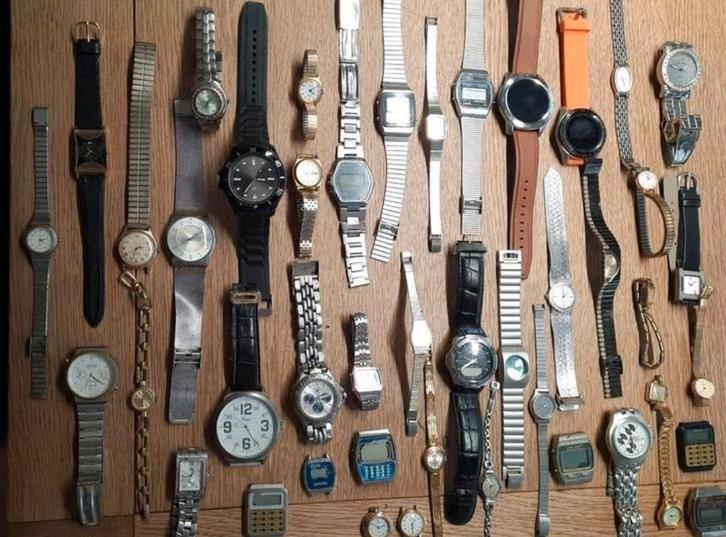 Horloges merken. Partij. Per stuk of geheel., Sieraden, Tassen en Uiterlijk, Horloges | Antiek, Ophalen of Verzenden