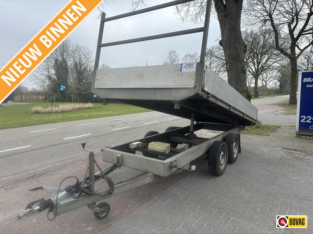 driezijdige elektrische tandemasser kipper 400x190cm 2.7T, Gebruikt