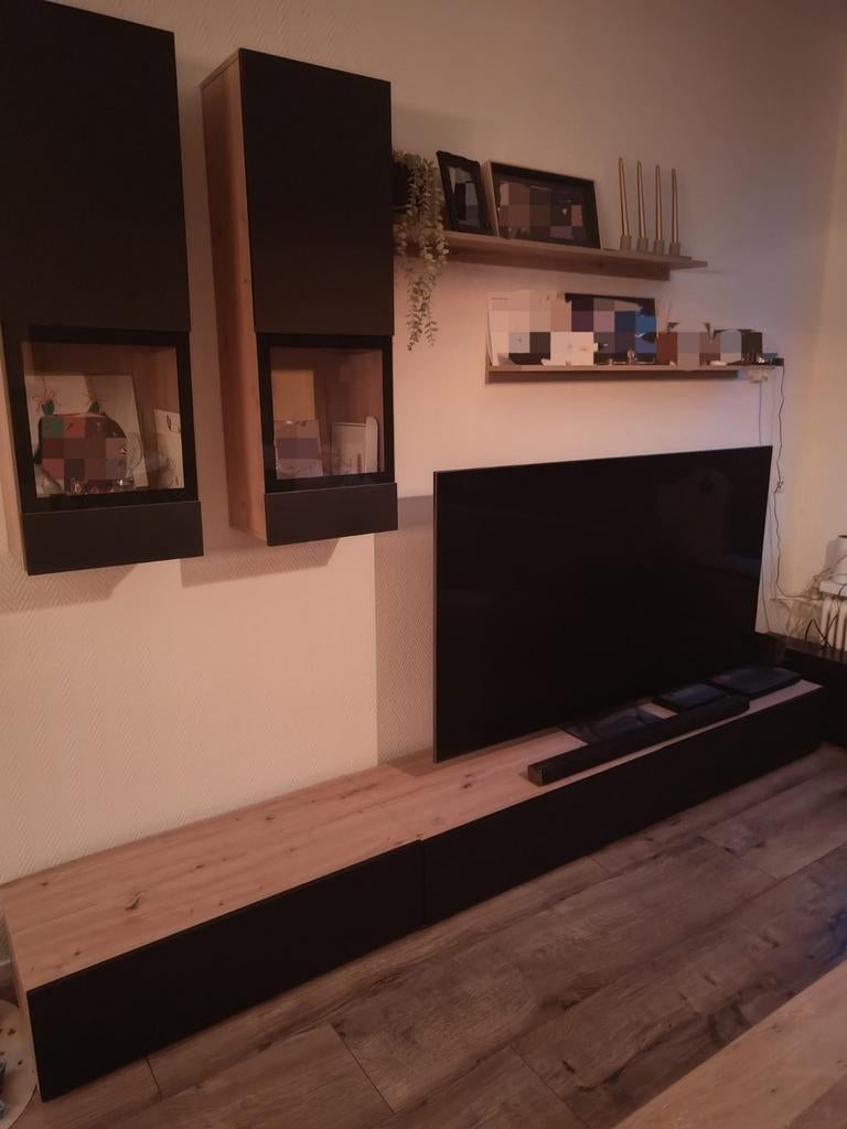 Tv meubel compleet, Ophalen, 200 cm of meer, Zo goed als nieuw, 200 cm of meer