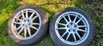 Lichtmetalen velgen met banden 17 inch oa volvo v60, 17 inch, All Season, 205 mm, Ophalen of Verzenden