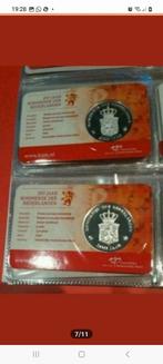 200 JAAR KONINRIJK DER NEDERLANDEN KAVEL NR 90, Koning Willem III, Zilver, Overige waardes, Verzenden