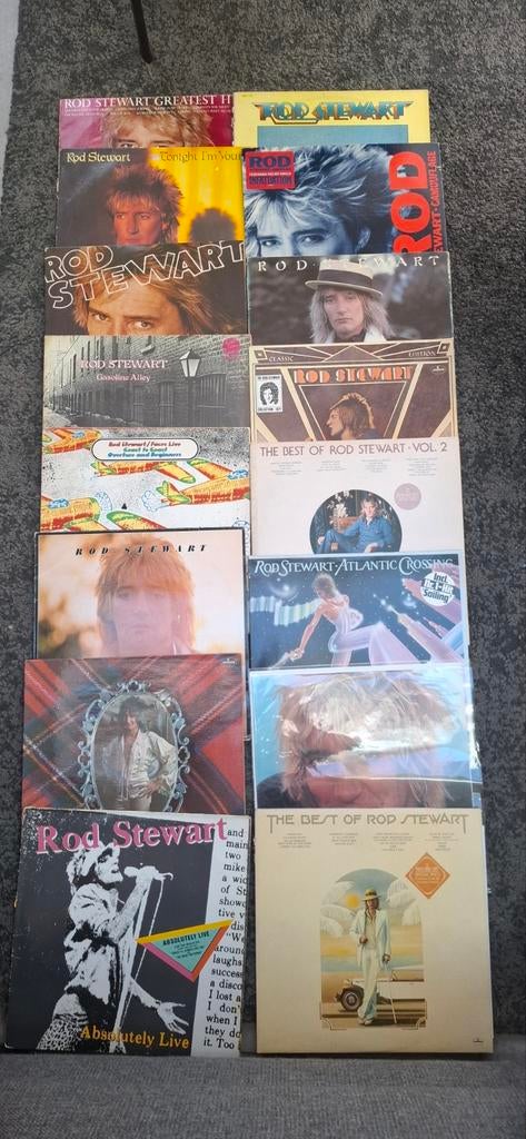 Te koop grote collectie van Rod Stewart...19 lp's!, Ophalen of Verzenden, Gebruikt, 12 inch