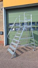 Bordestrap magazijntrap boottrap  2 x bordeshoogte 190 cm, Ophalen, Gebruikt, Trap, Industriepark 2a 9351PA Leek