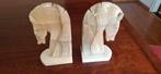 Onyx Boekensteunen - Paardenhoofden - Zo goed als nieuw, Ophalen