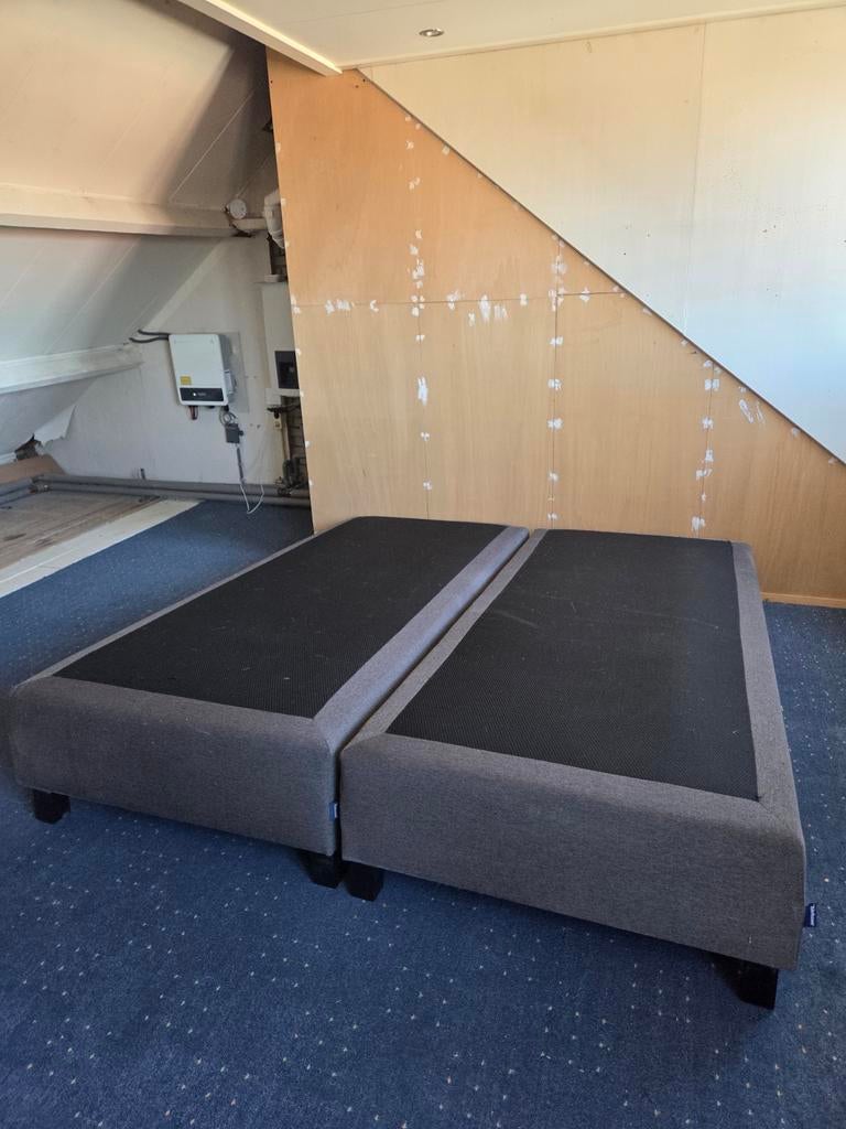 Karlsson boxspring 180x200x40cm, Huis en Inrichting, Slaapkamer | Boxsprings, Ophalen, 90 cm, Zwart, Tweepersoons