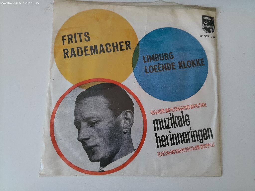 Frits Rademacher - Limburg / Loeende Klokke, Gebruikt, Fotohoes, 7 inch, Single
