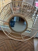 Leuke bamboe ronde zonnetjes Spiegel, Minder dan 50 cm, 100 tot 150 cm, Rond, Ophalen of Verzenden