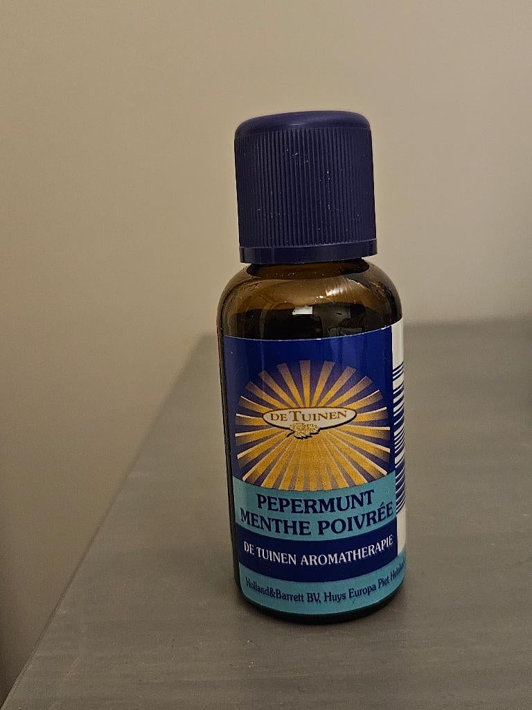 De tuinen - pepermuntolie 30ml, Sport en Fitness, Ophalen, Nieuw, Apparaat