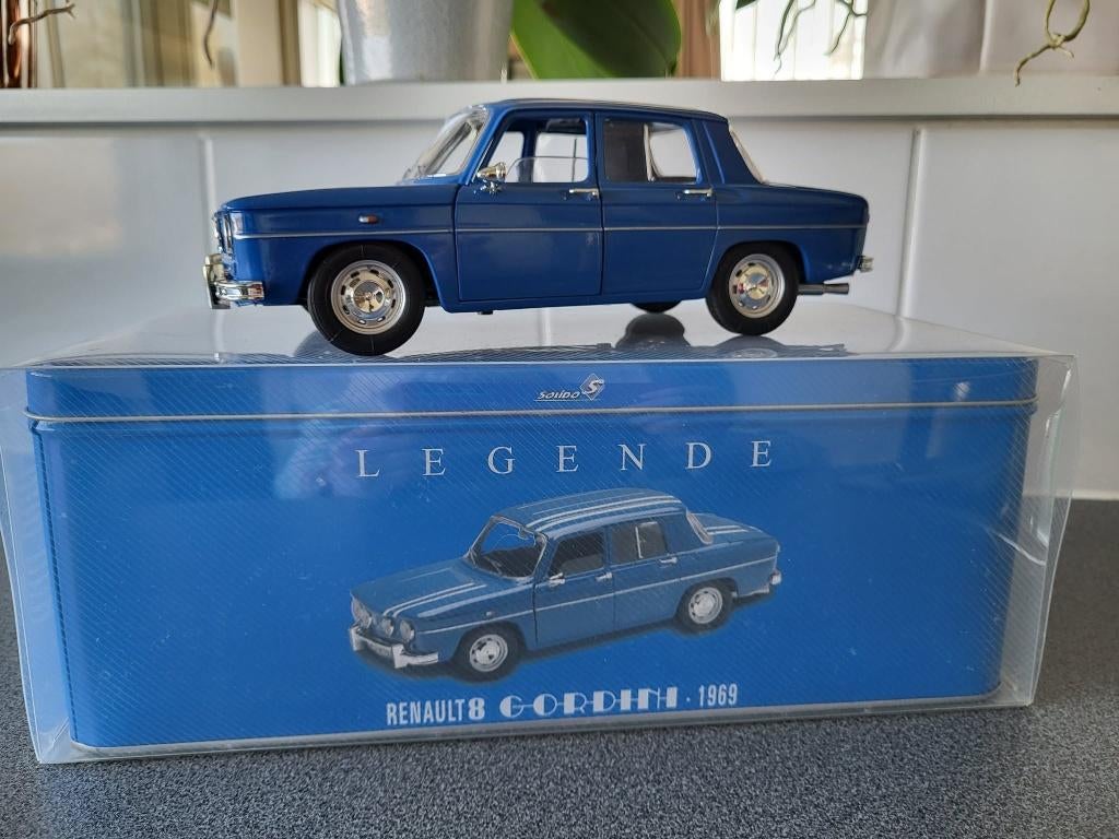 Renault 8 Gordini 1969., Ophalen of Verzenden, Zo goed als nieuw, Solido
