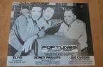 Elvis Presley Poplar Joe Cuoghi Dewey Phillips WHBQ poster, Ophalen of Verzenden, Zo goed als nieuw, Poster, Artwork of Schilderij