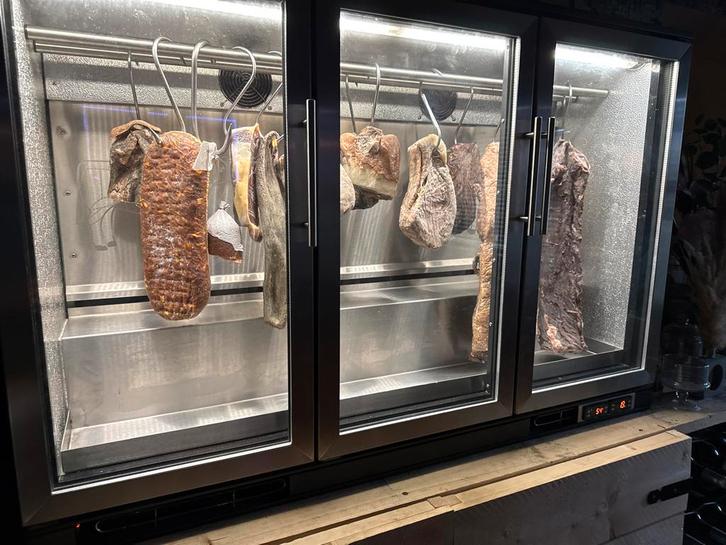 Professionele Dry Age Kast - Perfect voor Vleesrijping, Witgoed en Apparatuur, Koelkasten en IJskasten, Zo goed als nieuw, Zonder vriesvak