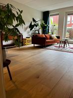 Eiken duoplank vloer wit geolied 19mm dik en 235mm breed