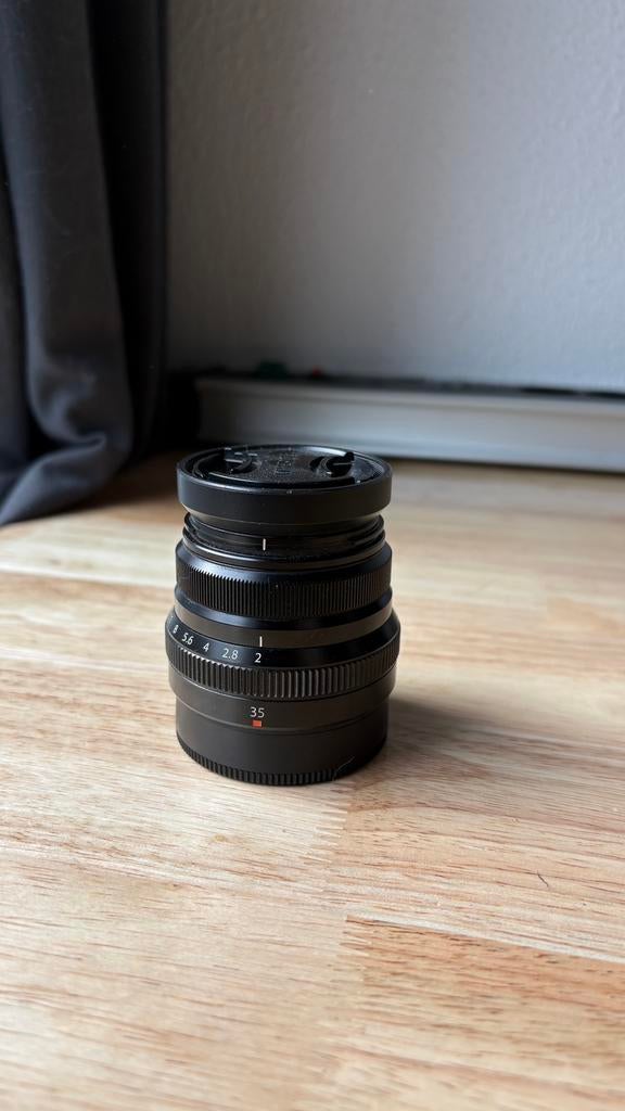 Fujinon XF 35mm F2 WR, Ophalen of Verzenden, Zo goed als nieuw, Polarisatiefilter