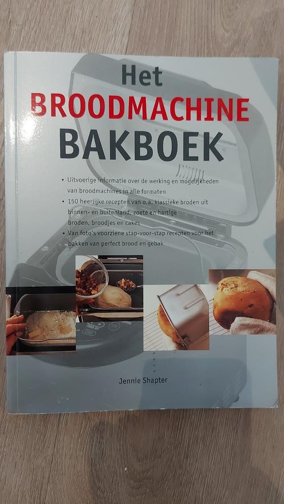 Het Broodmachine Bakboek - Jennie Shapter, Boeken, Kookboeken, Ophalen of Verzenden, Zo goed als nieuw, Jennie Shapter, Hoofdgerechten