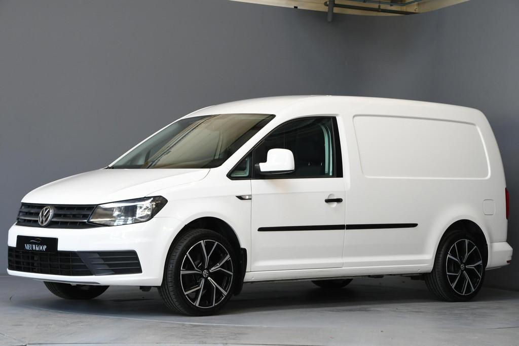 Volkswagen Caddy 1.0 TSI L2H1 BMT Maxi AIRCO | CRUISE | MARG, Auto's, Bestelauto's, Stof, Gebruikt, 4 cilinders, Volkswagen