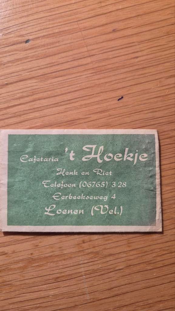 Suikerzakjes Loenen Veluwe, Ophalen
