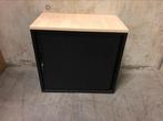 zwarte roldeurkastjes/archiefkasten/printerkast/opbergkast, Niet ingevuld, Niet ingevuld, Zo goed als nieuw, Metaal