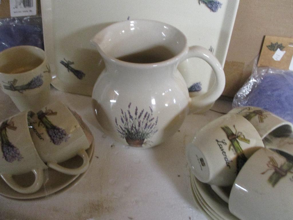 Jet by ter Steege Lavendel /Lavender servies en accessoires, Overige typen, Ophalen of Verzenden, Zo goed als nieuw, Overige stijlen
