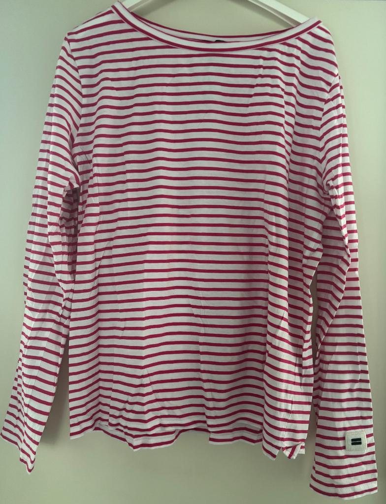10days longsleeve maat L 42/44 roze/wit, Kleding | Dames, Verzenden, Maat 42/44 (L), 10days, Zo goed als nieuw
