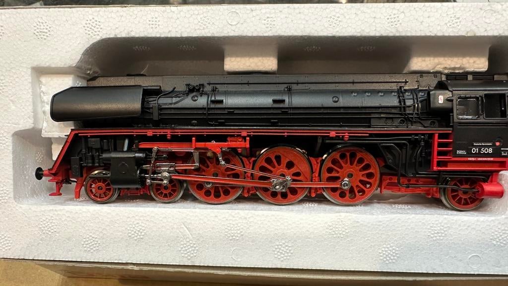 HO Piko 50107.  Br 01 508 Reko Boxpok wielen gelijkstroom, Zo goed als nieuw, Gelijkstroom, Locomotief, Piko