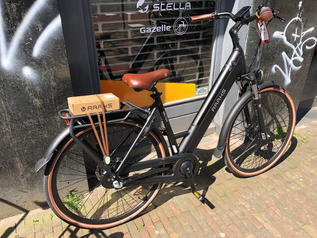 Fietshokje Houtplein: Raaks Belton Zwart, Fietsen en Brommers, Fietsen | Dames | Damesfietsen, Niet ingevuld, Niet ingevuld, Nieuw