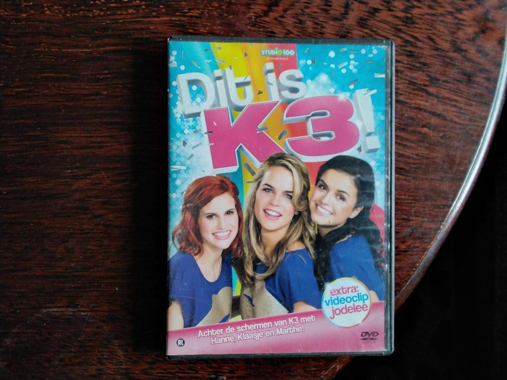 K3 dit is K3, origineel, Cd's en Dvd's, Dvd's | Kinderen en Jeugd, Alle leeftijden, Ophalen of Verzenden, Zo goed als nieuw, Dieren