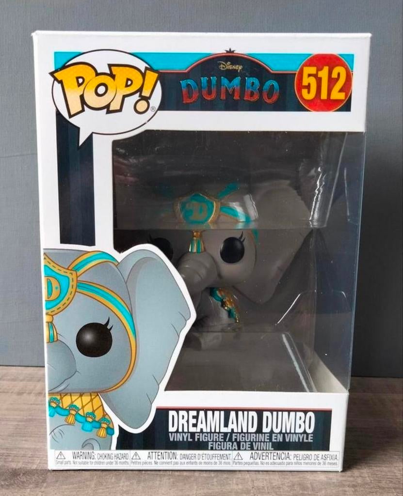 512 Dreamland Dumbo Disney Funko Pop, Ophalen of Verzenden, Zo goed als nieuw