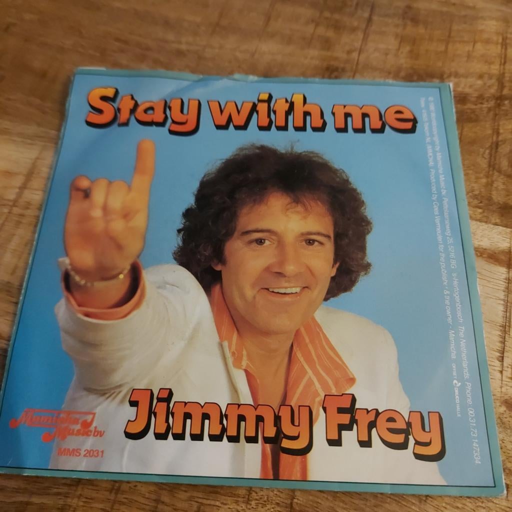 Jimmy frey  / stay with me, Ophalen of Verzenden, Zo goed als nieuw, Pop