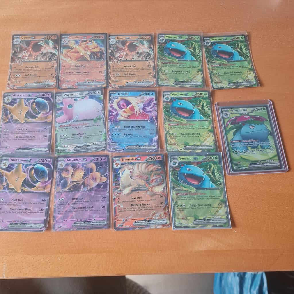 Pokemon 151 ex kaarten, Ophalen of Verzenden, Nieuw, Meerdere kaarten, Foil