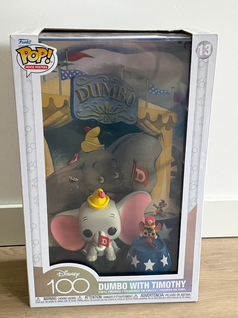 Funko Pop 13 Dumbo with Timothy, Ophalen of Verzenden, Overige figuren, Nieuw