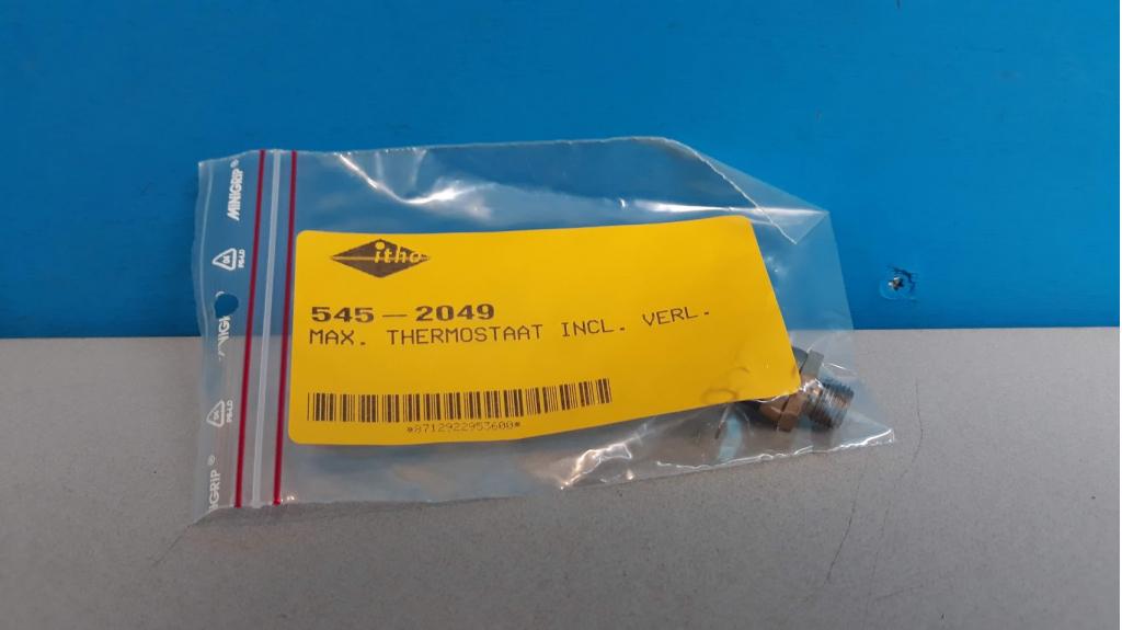 Maximaalthermostaat Itho Daalderop Klimax 1 art.nr: 545-2049, Niet ingevuld, Cv-ketel of Combi-ketel, Niet ingevuld, Nieuw
