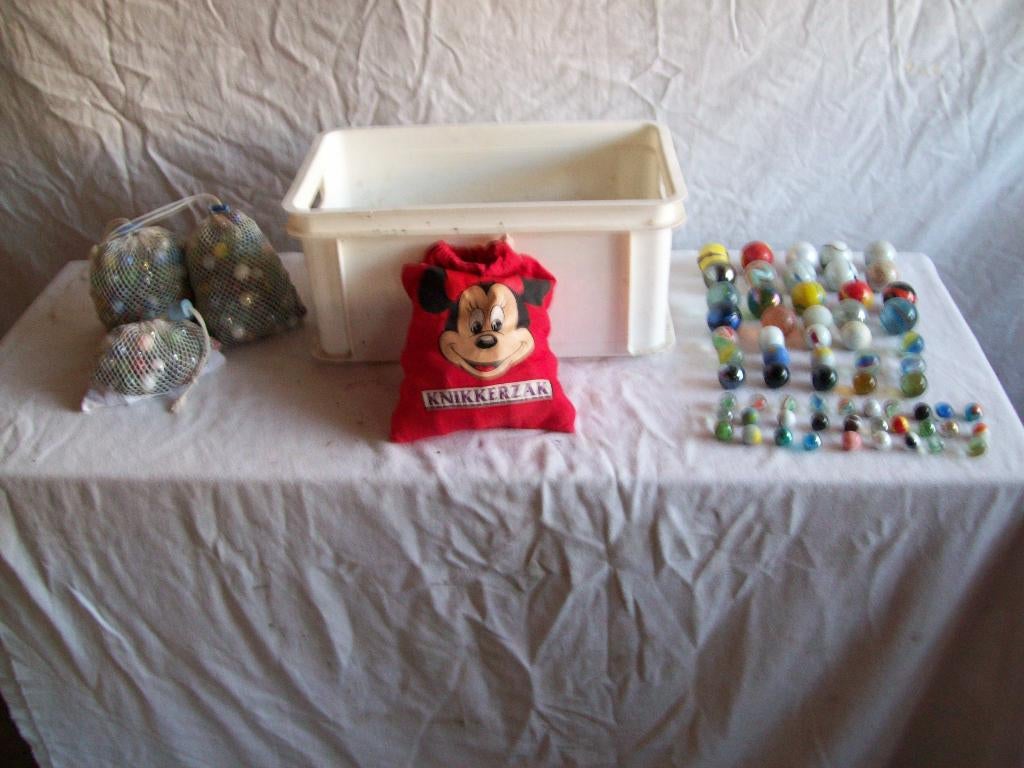 Glazen Knikkers, Kinderen en Baby's, Speelgoed | Buiten | Los speelgoed, Ophalen, Gebruikt