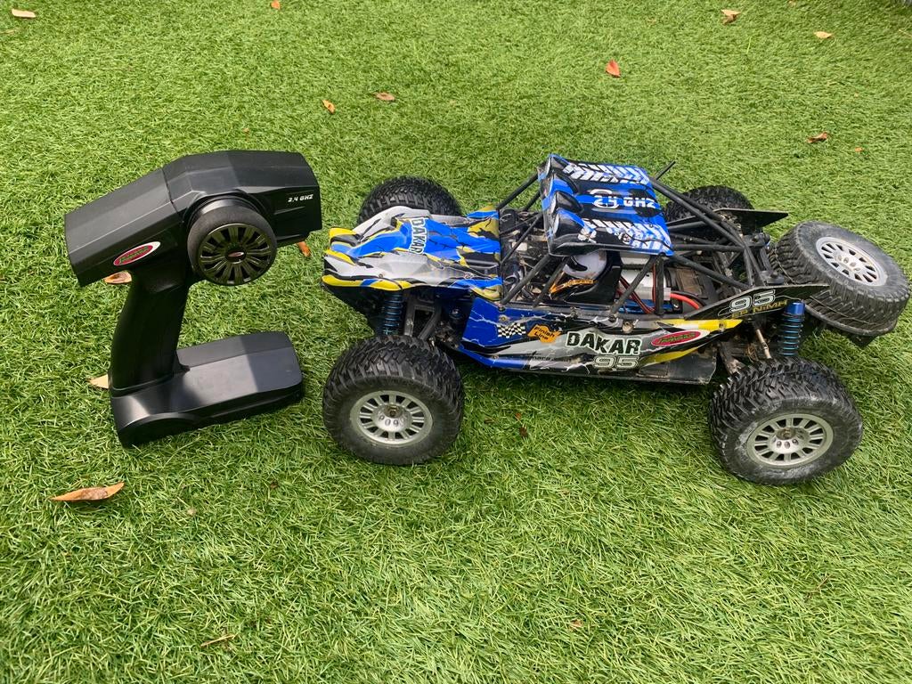 RC Offroad Buggy Dakar 95 - Klaar om te rijden, Elektro, Gebruikt, Auto offroad, Ophalen of Verzenden