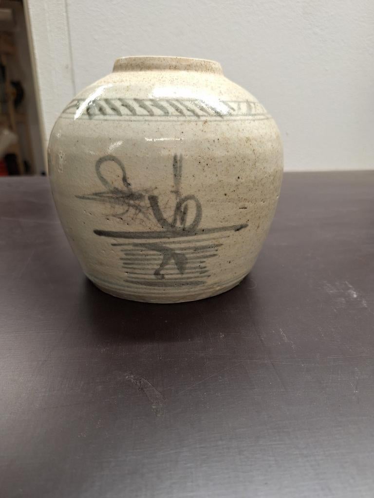 Antieke chinese gemberpot, Ophalen of Verzenden