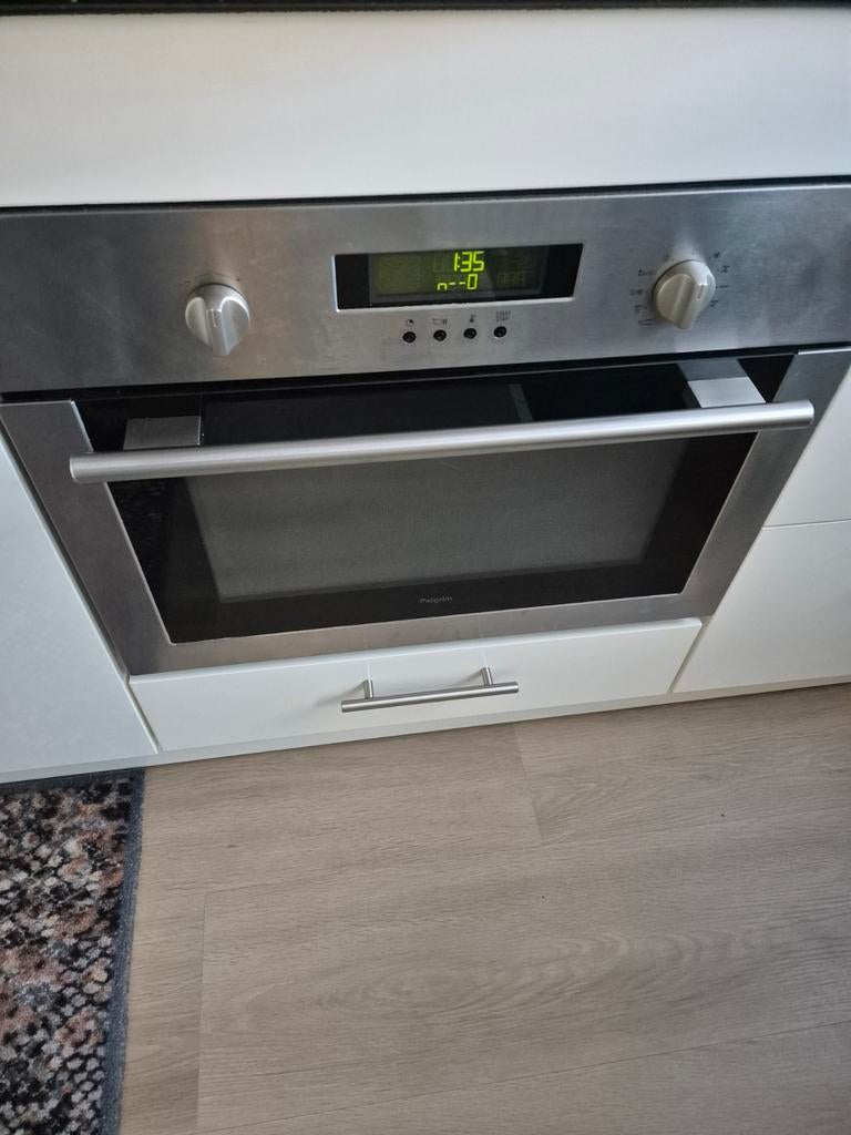 Pelgrim Inbouw Combimagnetron - Zo goed als nieuw, Witgoed en Apparatuur, 45 tot 60 cm, 60 cm of meer, Ophalen of Verzenden, Inbouw