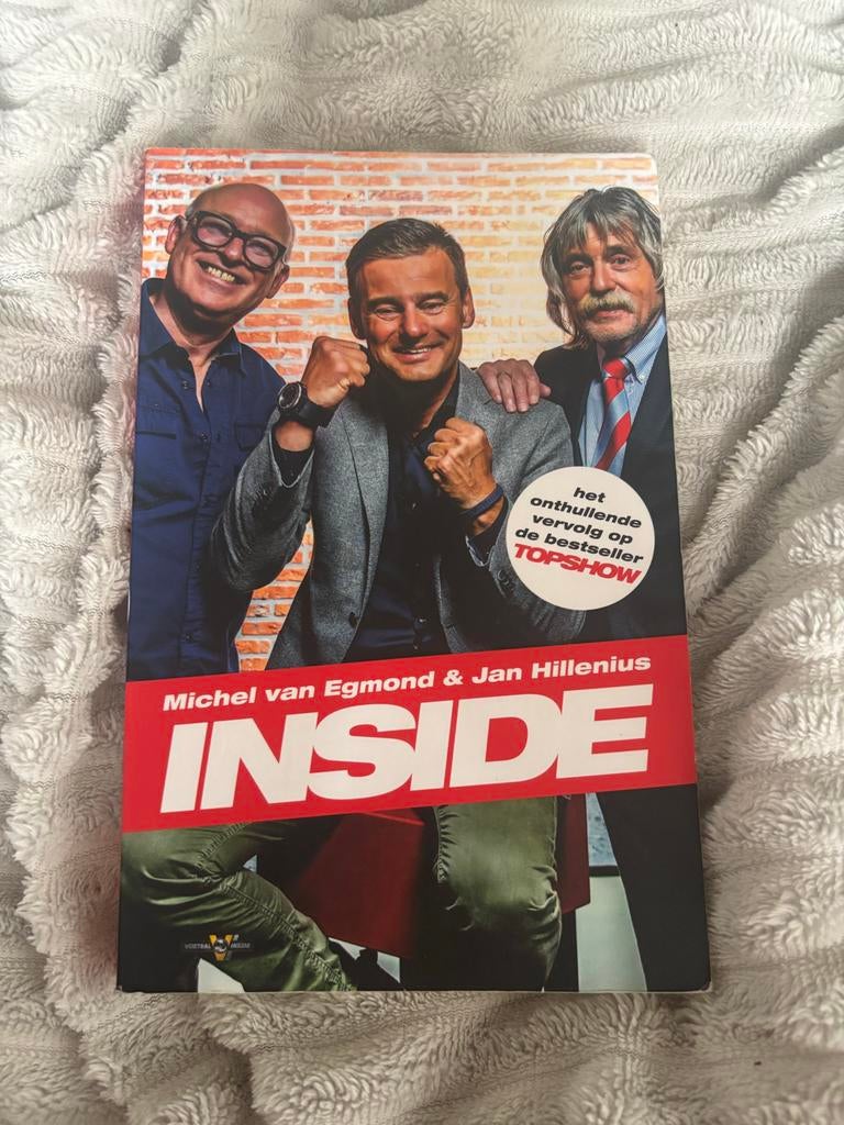 Michel van Egmond - Inside, Boeken, Michel van Egmond, Ophalen of Verzenden, Zo goed als nieuw, Balsport