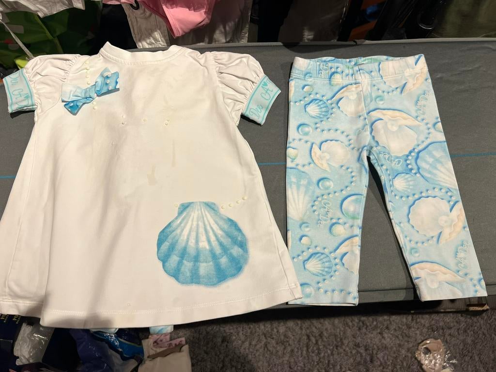 ADEE setje maat 92 origineel zgan, Kinderen en Baby's, Kinderkleding | Maat 92, Meisje, ADEE setje, Ophalen of Verzenden, Zo goed als nieuw