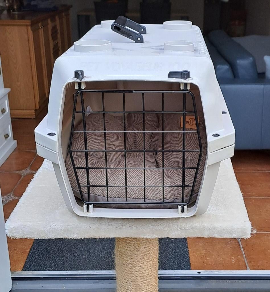 Kattenreismand of vervoersbox met kussentje voor uw kat.🐈🐈, Dieren en Toebehoren, Ophalen, Zo goed als nieuw