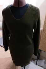 Gebreide jurk Mango, maat S/M, Mango, Ophalen of Verzenden, Zo goed als nieuw, Knielengte