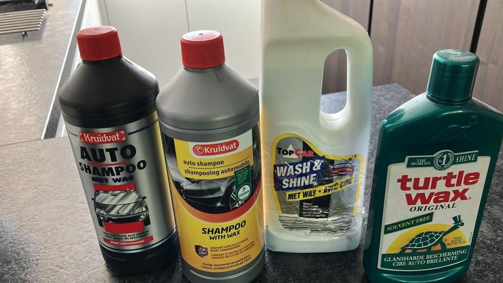 Auto shampoo + Turtle Wax original, Auto diversen, Onderhoudsmiddelen, Ophalen of Verzenden