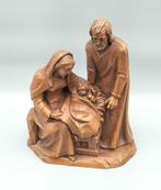 Massief beeldje van de Heilige Familie, Ophalen of Verzenden, Gebruikt, Religie