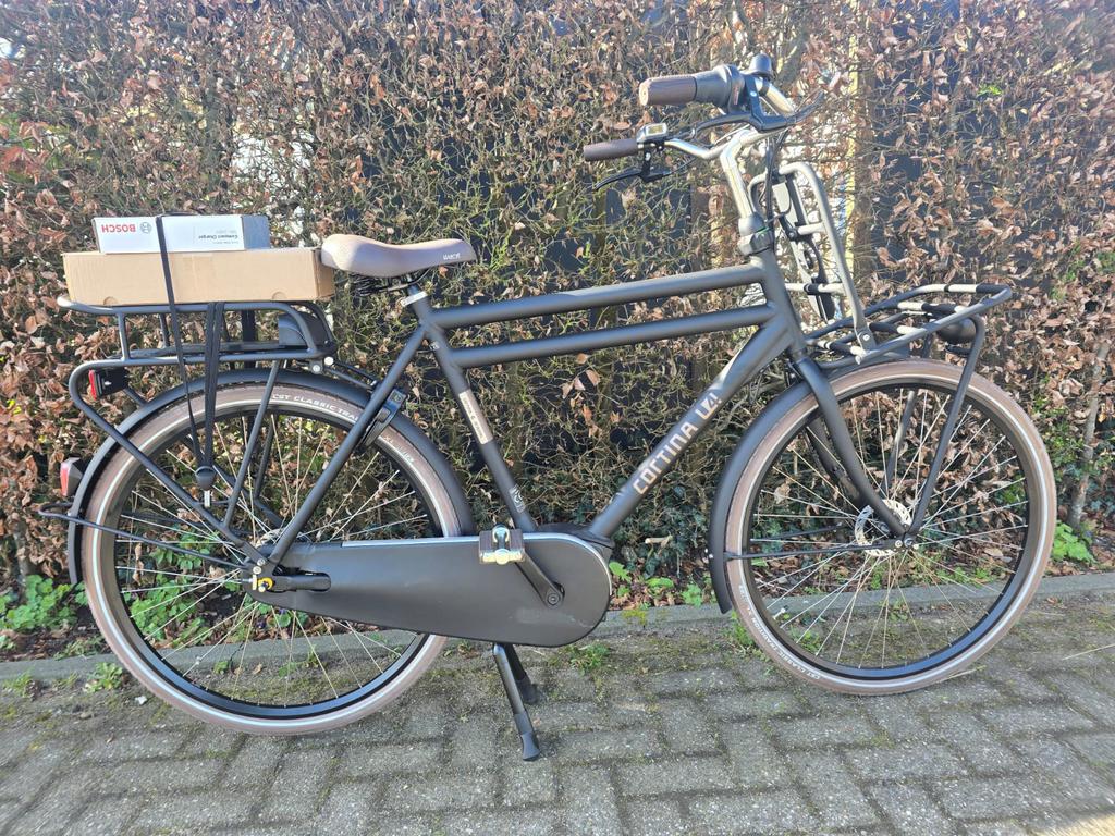Cortina E-U4 Transport RB7 Bosch Activeline 500wh NIEUW!, Versnellingen, Zo goed als nieuw, 57 tot 61 cm, Ophalen
