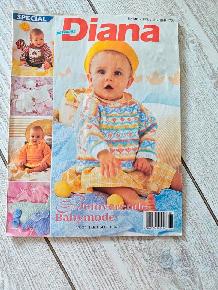 Babybreiboek Diana - Betoverende Babymode, Boeken, Hobby en Vrije tijd, Gelezen, Breien en Haken, Geschikt voor kinderen, Ophalen of Verzenden