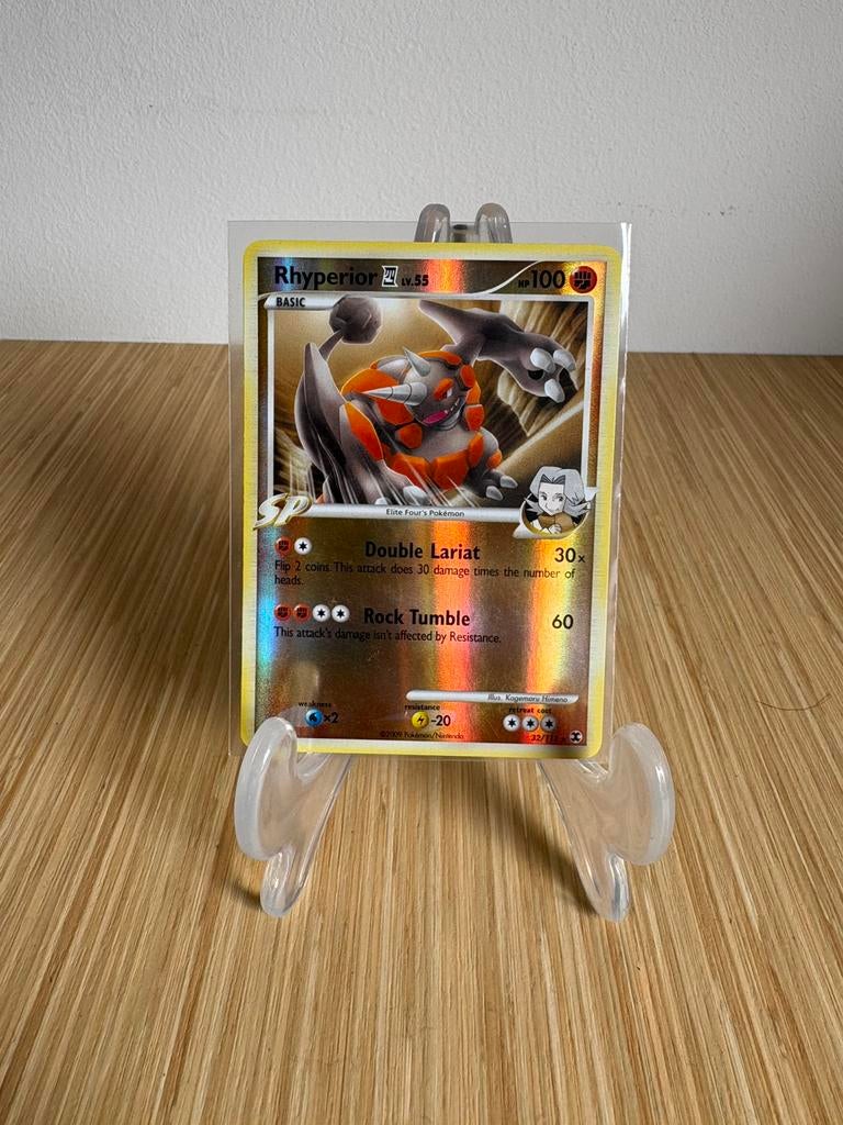 Rhyperior Reverse Holo, Ophalen of Verzenden, Zo goed als nieuw