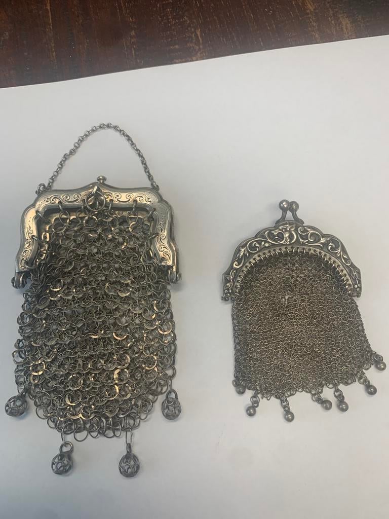 Zilveren  beursjes 72 gram, Antiek en Kunst, Ophalen of Verzenden