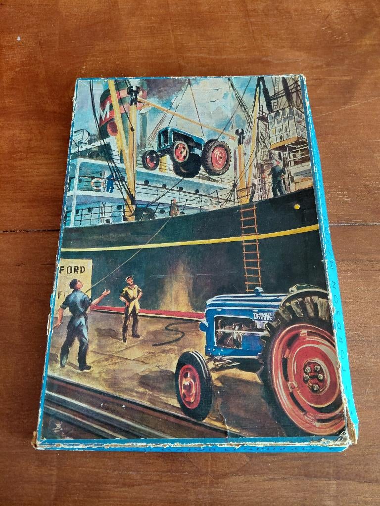 Legpuzzel oud puzzel fordson, Ophalen of Verzenden, Minder dan 500 stukjes, Gebruikt